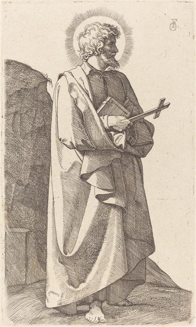 Św. Filip Neri autorstwa Johann Friedrich Overbeck