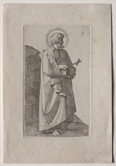 sob. Filip Neri autorstwa Johann Friedrich Overbeck