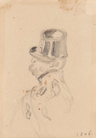 Szkic żołnierza autorstwa Johann Friedrich Treml
