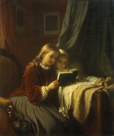 Bajka na dobranoc, 1867 autorstwa Johann Georg Meyer