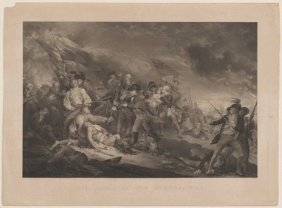 Bitwa pod Bunkershill. J. Trumbull s. autorstwa Johann Georg Nordheim