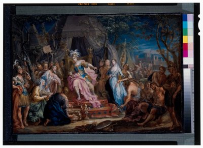 Wstrzemięźliwość Scypionów autorstwa Johann Georg Platzer