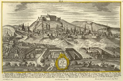 Brno, ok. 1740. autorstwa Johann Georg Ringlin