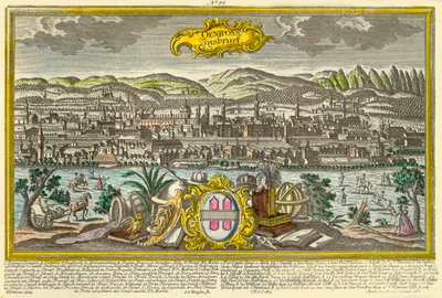 Innsbruck, ok. 1740. autorstwa Johann Georg Ringlin