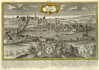 Namur, ok. 1740. autorstwa Johann Georg Ringlin