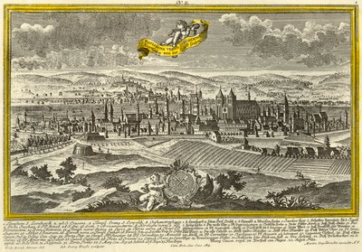 Ratyzbona, ok. 1740. autorstwa Johann Georg Ringlin