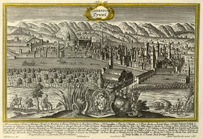 Trydent, ok. 1740. autorstwa Johann Georg Ringlin