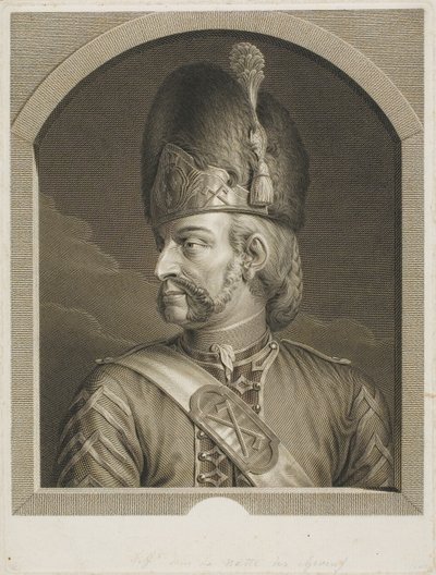 Saper Gwardii Szwajcarskiej autorstwa Johann Georg Wille