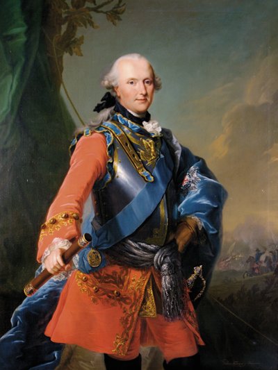 Książę Ferdynand, książę Brunszwik-Lüneburg, 1759 autorstwa Johann Georg Ziesenis