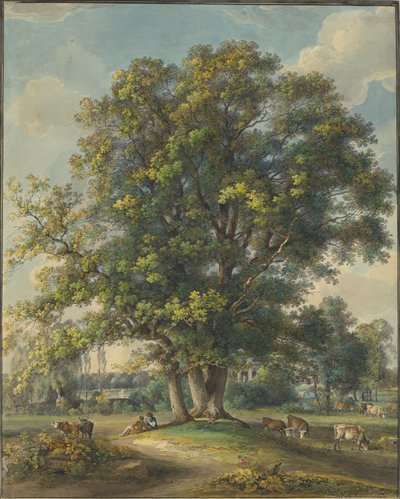 A w Arkadii jestem autorstwa Johann Georg von Dillis