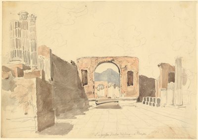 Pompeje autorstwa Johann Georg von Dillis