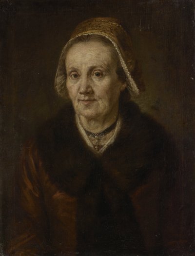 Stara kobieta z kapturem autorstwa Johann Georg von Edlinger