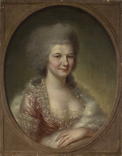 Dama dworu na dworze wyborczym autorstwa Johann Georg von Edlinger