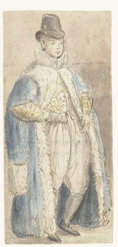 Portret syna Fryderyka V, elektora palatyna (?) autorstwa Johann Goltz (possibly)