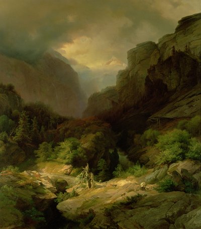 Nieznany obraz autorstwa Johann Gottfried Steffan