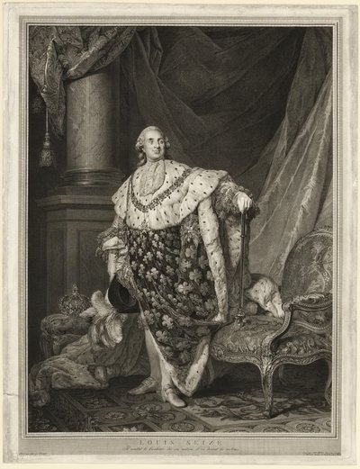 Louis Zająć autorstwa Johann Gotthard von Muller