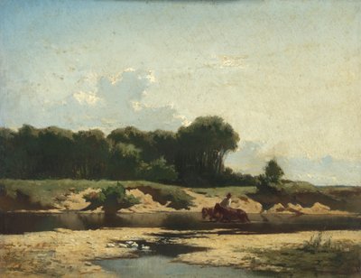 wyścig konny autorstwa Johann Gualbert Raffalt