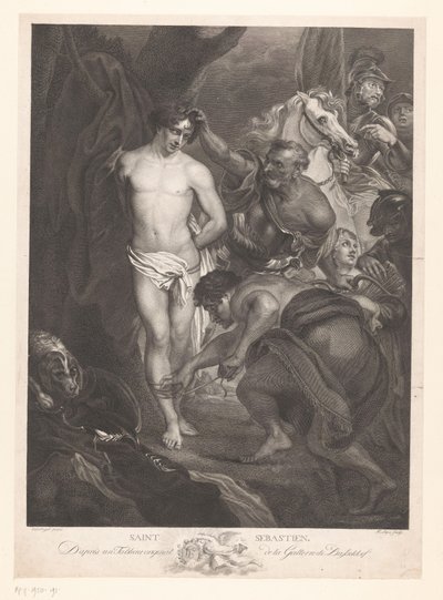 Św. Sebastian autorstwa Johann Heinrich Lips