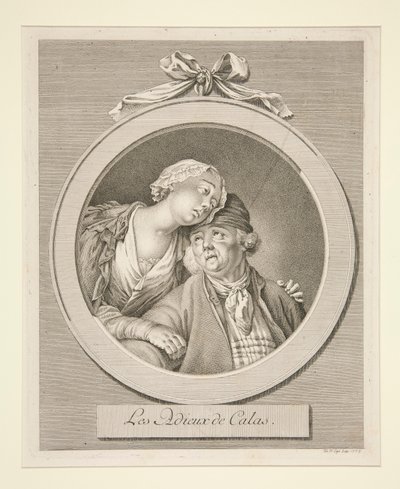 Pożegnanie z Calas autorstwa Johann Heinrich Lips