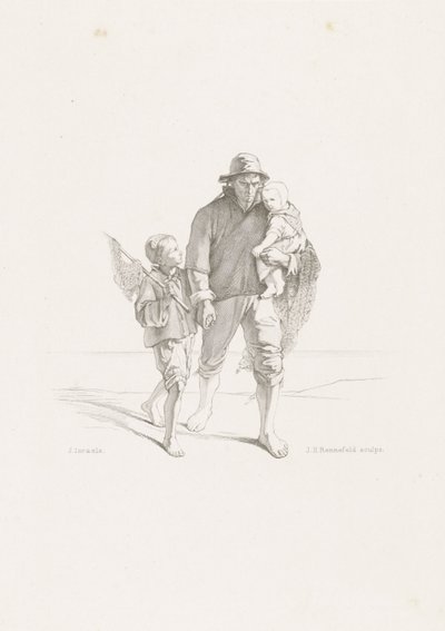 Wzdłuż cmentarza Dzieci morza (tytuł serialu) autorstwa Johann Heinrich Maria Hubert Rennefeld