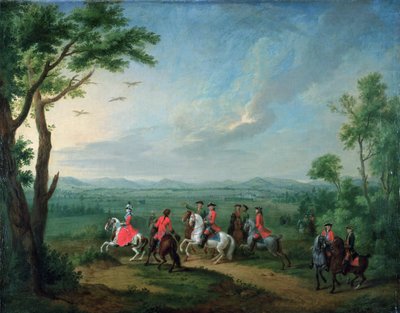 Landgraf Filipińska czapla myśliwska autorstwa Johann Heinrich Tischbein