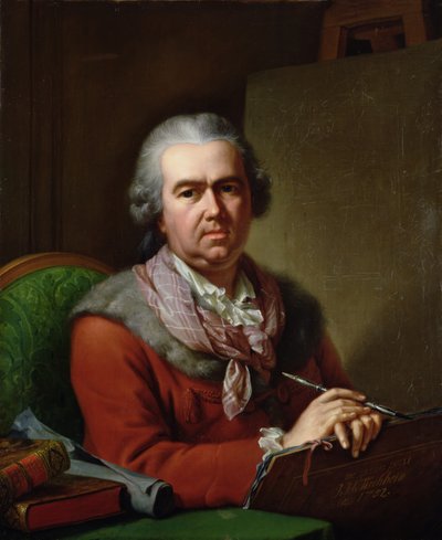 Autoportret w starszym wieku, 1782 autorstwa Johann Heinrich Tischbein