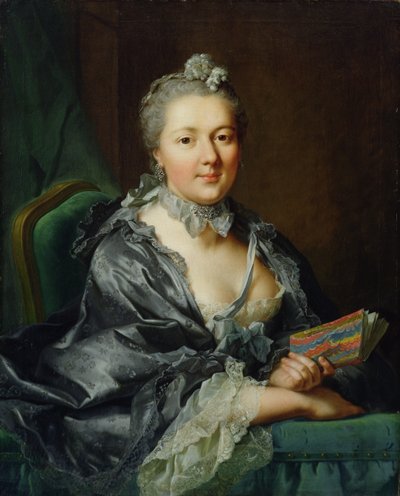 Druga żona artysty, Julie Marianne Pernette, z domu Robert, 1762 autorstwa Johann Heinrich Tischbein