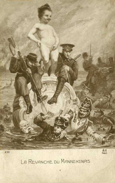 Zemsta Manneken Pis autorstwa Johann Heinrich Wedekind