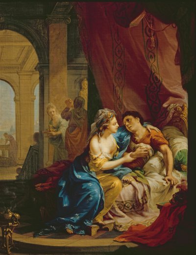 Antoniusz i Kleopatra, 1774 autorstwa Johann Heinrich Wilhelm Tischbein