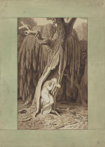 Driada. Seria sielanek, ok. 1820 r. autorstwa Johann Heinrich Wilhelm Tischbein