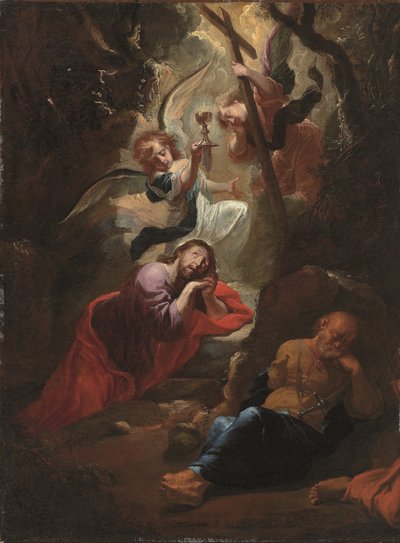 Agonia w ogrodzie autorstwa Johann Hulsman