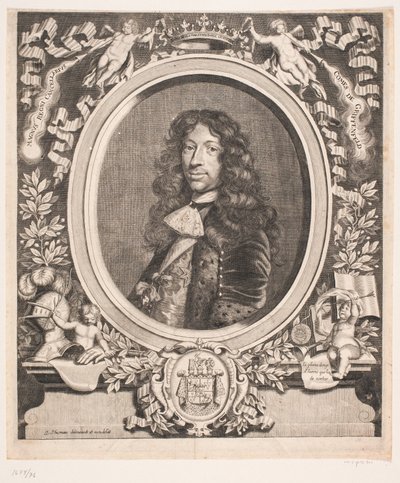 Griffenfeld jako kanclerz autorstwa Johann Husman