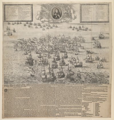 Bitwa pod Køgebugt w lipcu 1677 autorstwa Johann Husman