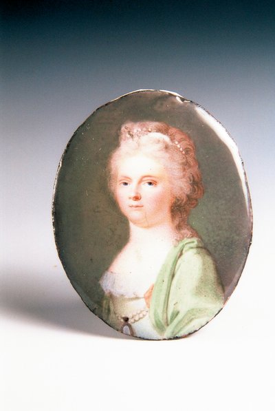 portret damy autorstwa Johann Ignaz Krafft