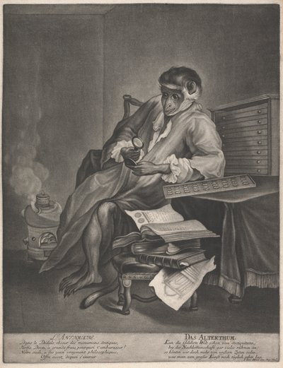 Handlarz antykami autorstwa Johann Jacobus Haid