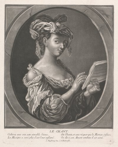Śpiewanie autorstwa Johann Jacobus Haid