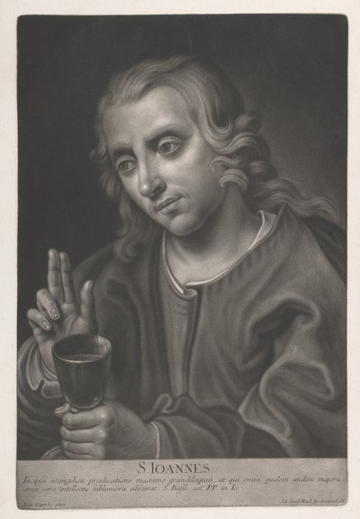 S.Ionnes autorstwa Johann Jacobus Haid