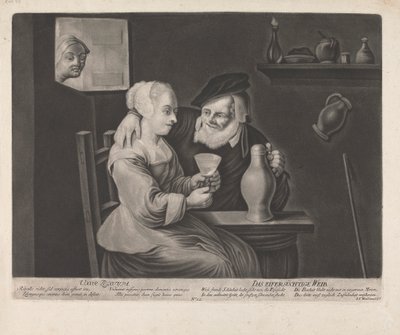 Zazdrosna żona autorstwa Johann Jacobus Haid