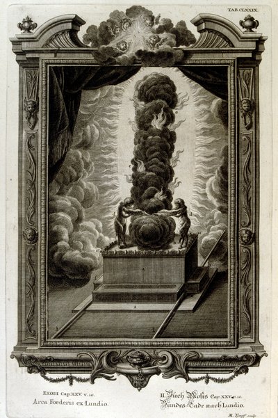 Santa Arca da Aliança Polonês autorstwa Johann Jakob Scheuchzer