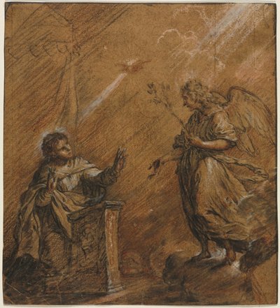 Zwiastowanie autorstwa Johann Jakob von Sandrart