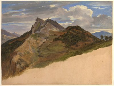 Civitella widziana z północy autorstwa Johann Joachim Faber