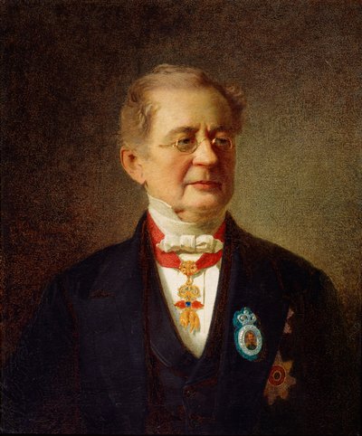 Portret księcia kanclerza Aleksandra M. Gorczakowa, 1867. autorstwa Johann Koler