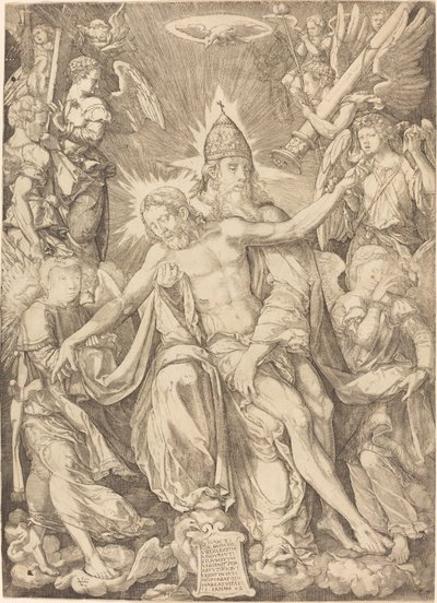 Święta trójca autorstwa Johann Ladenspelder