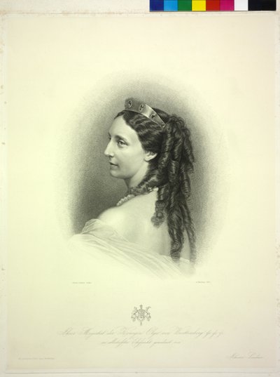 Wielka księżna Rosji Olga autorstwa Johann Lindner