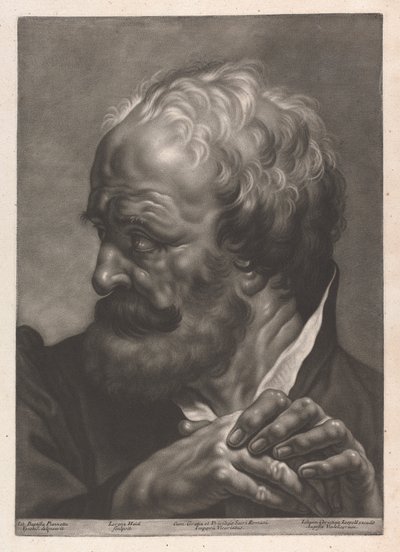 Portret mężczyzny autorstwa Johann Lorenz Haid