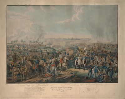 Po Bitwie Narodów: Książę Schwarzenberg przynosi wieści o zwycięstwie 18 października 1813 r. autorstwa Johann Lorenz Rugendas the Younger