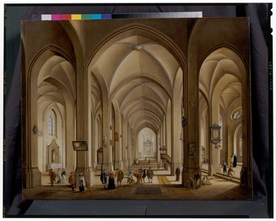 Kirkon sisustuksen kiillotus autorstwa Johann Ludwig Ernst Morgenstern