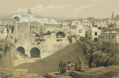 Bethesdę. Akwaforta Bernatza et alii - Steinkopk J.F. Redaktor autorstwa Johann Martin Bernatz