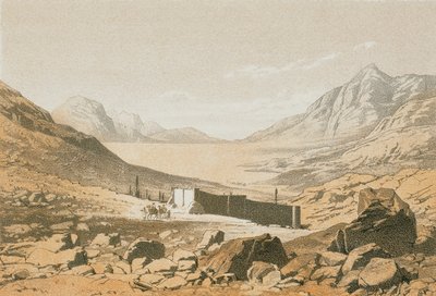 Dolina Bostanu. Akwaforta Bernatza et alii - Steinkopk J.F. Editore autorstwa Johann Martin Bernatz