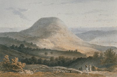 Widok na Sydon (Said). Etching by Stelzner - Steinkopk J.F. Editore autorstwa Johann Martin Bernatz